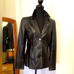 Jones New York Leather Jacket